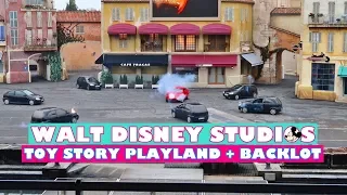 TOY STORY Playland + ROCK 'N' ROLLER COASTER BACKLOT | WALT DISNEY STUDIOS | SeguirViajando