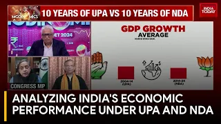 Assessing India's Economic Growth: Comparing UPA and NDA Terms | Budget 2024 News