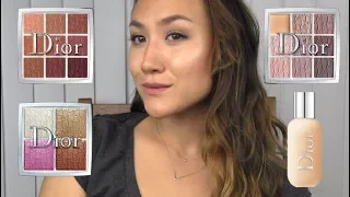 NEW DIOR BACKSTAGE Makeup Application & Review