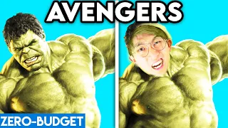 AVENGERS WITH ZERO BUDGET! (Avengers HULK MOVIE PARODY By LANKYBOX!)