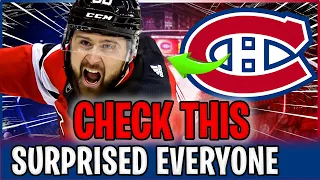 😳JUST ANNOUNCED!! UNCONTRACTED FORWARD GOES TO MONTREAL? - MONTREAL CANADIENS NEWS
