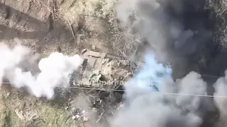 Ukraine war, Excalibur hits on Russian vehicles and tanks