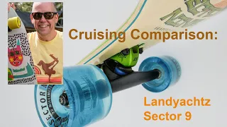 Cruising Comparison Landyachtz Shape 9 & Sector 9 Lookout Lei