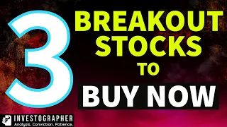 3 BREAKOUT STOCKS for Tomorrow🚀 | Share Market Hindi | Investographer