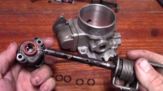 jeep 4.0 worn  throttle shaft fix