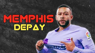 Memphis depay all goals for Barcelona