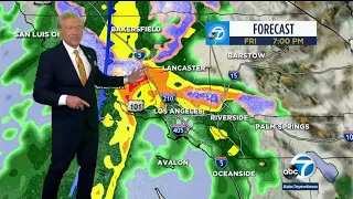 SoCal storm coverage: Timeline of when to expect rain, snow