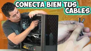 Donde se conecta cada cable en mi Computadora