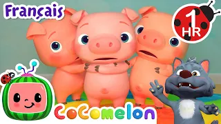 Ce petit cochon | Chansons pour Bébés | CoComelon Le coin des Animaux de JJ - Comptines