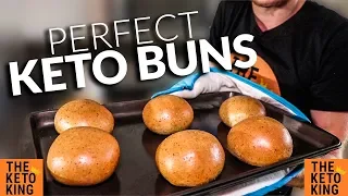 PERFECT Keto Buns! | Keto Hamurger Buns | Low Carb Buns | Keto Rolls | Keto Bread