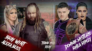 Bray Wyatt & Alexa Bliss Vs Dominik & Rhea Ripley (WWE 2K23)