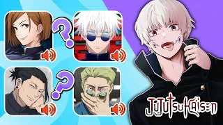 🔊 ANIME VOICE QUIZ: GUESS THE JUJUTSU KAISEN CHARACTER BY THEIR VOICE 😎⛩️