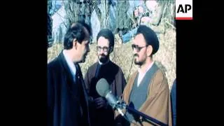 UPITN 27 1 79  STATEMENT FROM AYATOLLAH KHOMEINI SPOKESMAN IN PARIS