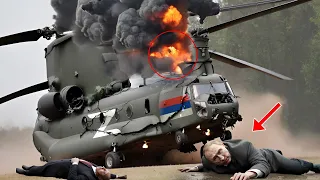 HAPPENING TODAY MAY 21! The helicopter carrying Putin and 50 generals was destroyed by a US missile