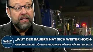 DEUTSCHLAND: "Wut der Bauern hat sich noch weiter hochgeschaukelt!" Die kommenden Tage werden heiß!