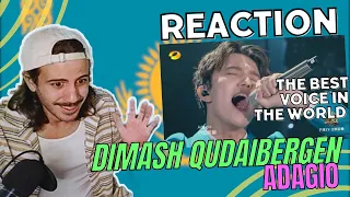 Reaction 🇰🇿 Dimash Qudaibergen 'ADAGIO' The Best Voice in the World (SUBTL) AMAZING😮