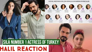Sila Turkoglu Number 1 Actress of Turkey! Halil Ibrahim Ceyhan Reaction