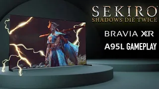 Sony A95L OLED 77" Gameplay | Sekiro Shadows Die Twice | 60fps PS5 | Isshin, the Sword Saint Fight