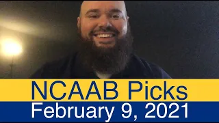 NCAAB Picks - 2/9/21 - College Basketball Predictions - NCAAM Daily Vegas Line - Free Plays Odds