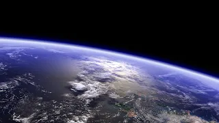Выход в открытый космос),видео от первого лица)