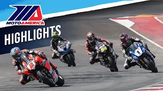 MotoAmerica Medallia Superbike Race 2 Highlights at Circuit of the Americas 2023