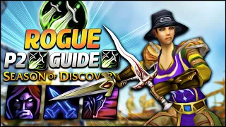 ROGUE LvL 40 GUIDE, BIS, SPEC: Season of Discovery Phase 2 | Classic WOW