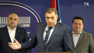 Dodik odgovarao na pitanja, pa se OKOMIO NA NOVINARA II TOK TV II 2024