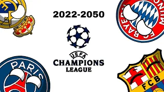 CAMPEÕES DA MINHA CHAMPIONS LEAGUE (2022-2050)