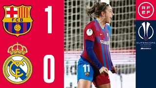 SUPERCOPA FEMENINA I RESUMEN I El Fútbol Club Barcelona gana el clásico y se mete en la final (1-0)