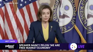 House Speaker Pelosi (D-CA) grilled by reporters on stock trading