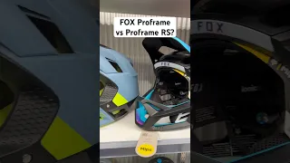 Fox Proframe vs RS? 🤔#mtb #fullface