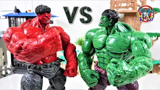 Green Hulk VS Red Hulk ! Fight! 😁 Thor's Lightning Transforms Hulk - Charles Hero Movie