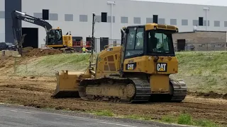 GPS On A Dozer Blade For Grading