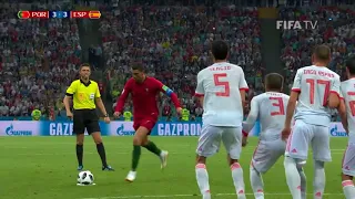 Cristiano Ronaldo vs Spain 2018