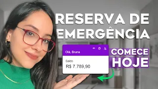 O plano para MONTAR DE VEZ sua RESERVA DE EMERGÊNCIA (Quanto, como e onde juntar?)