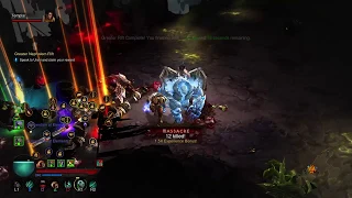 Diablo 3 S17 LON Necro Bone spear Gr 94 (solo) w/ Primal drop