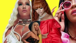 Mulatto, Doja Cat, Nicki Minaj & Cardi B - Pick It Up[MASHUP]