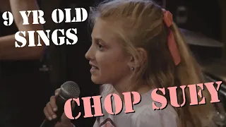 8 Year Old Sings "Chop Suey" by SOAD / Christian Metal Version!!