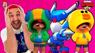 Top Rob в Brawl Stars. Тестим леги Леон Sally и Ворон Меха. Играю с подписчиками.