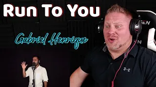 Gabriel Henrique - Run To You (Whitney Houston) REACTION VIDEO