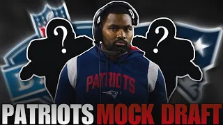Patriots 7 Round Mock Draft WITH Trades | Pats Solidify Defense