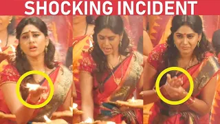 Manisha gets hurt during Shooting! | Sandi Muni Live Shooting Spot