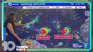 Tracking the Tropics: Hurricane Lee still a Category 4 storm