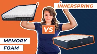 Memory Foam Vs Innerspring Mattress - Which Is Better For You?