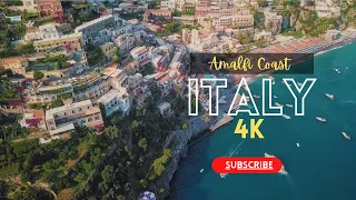 Amalfi Coast Italy 🇮🇹 by Drone in 4K 60FPS