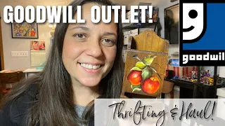 AMAZING VINTAGE FINDS THIS WEEK! PICKING THE GOODWILL OUTLET BINS THRIFT WITH ME & HAUL! Part 1