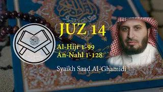 Murottal Juz 14 - Syaikh Saad Al-Ghamidi - arab, latin & terjemah