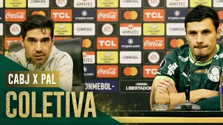 COLETIVA ABEL FERREIRA E RAPHAEL VEIGA | BOCA JUNIORS 0 X 0 PALMEIRAS | LIBERTADORES 2023