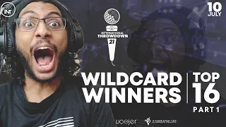 STITCH Reacts | TOP 16 | WILDCARD WINNERS | International Throwdown 21 🌐 (Part 1)