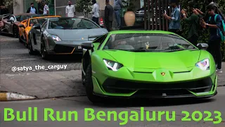 Bengaluru Bull Run 2023//Supercars in Bangalore